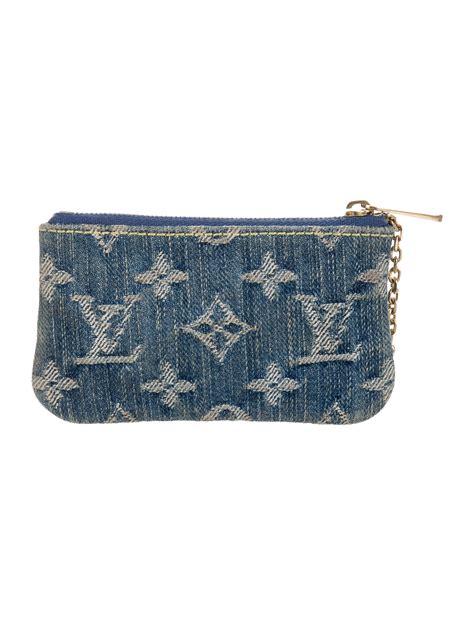 lv pounch|Key Pouch Monogram Denim .